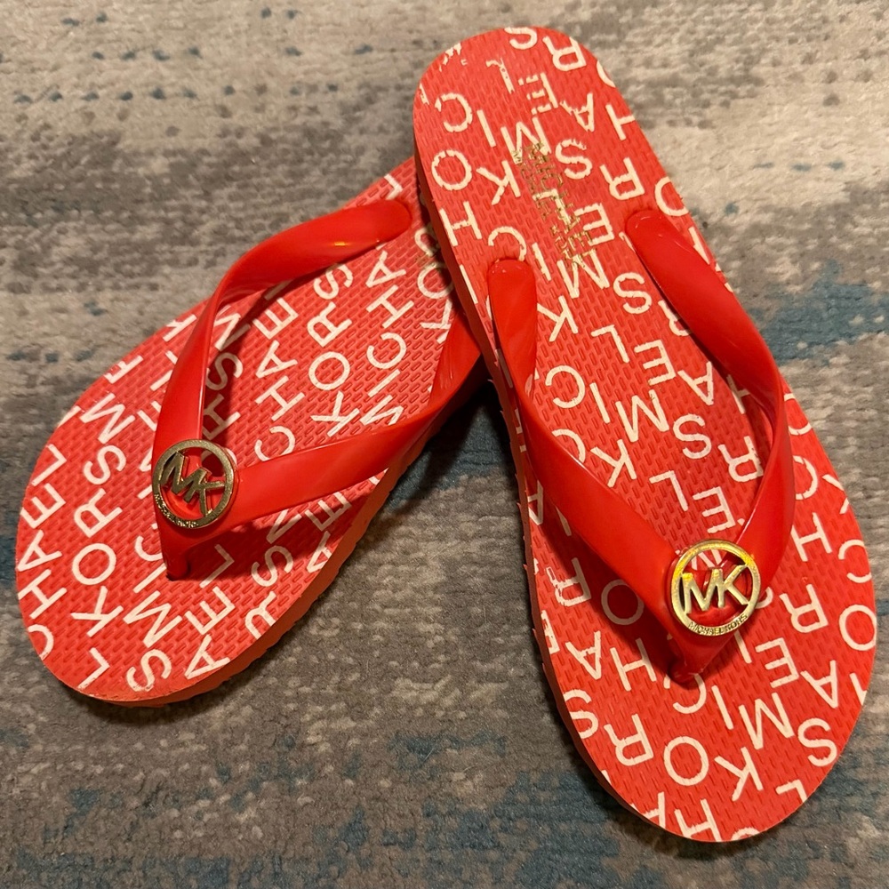 Michael Kors Women's size 7 Flip Flops